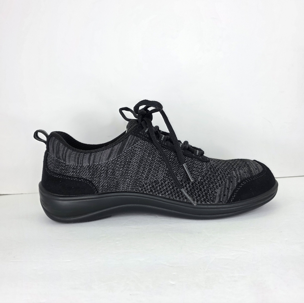 Orthofeet Lava Shoes Women's Black Walking Sneakers Comfort Diabetic Size 9.5 B - Picture 12 of 15